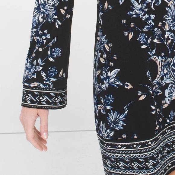 White House Black Market Floral Embroidered Dress size Small - Picture 2 of 15